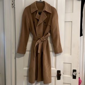 American Living Camel Trench Coat // S